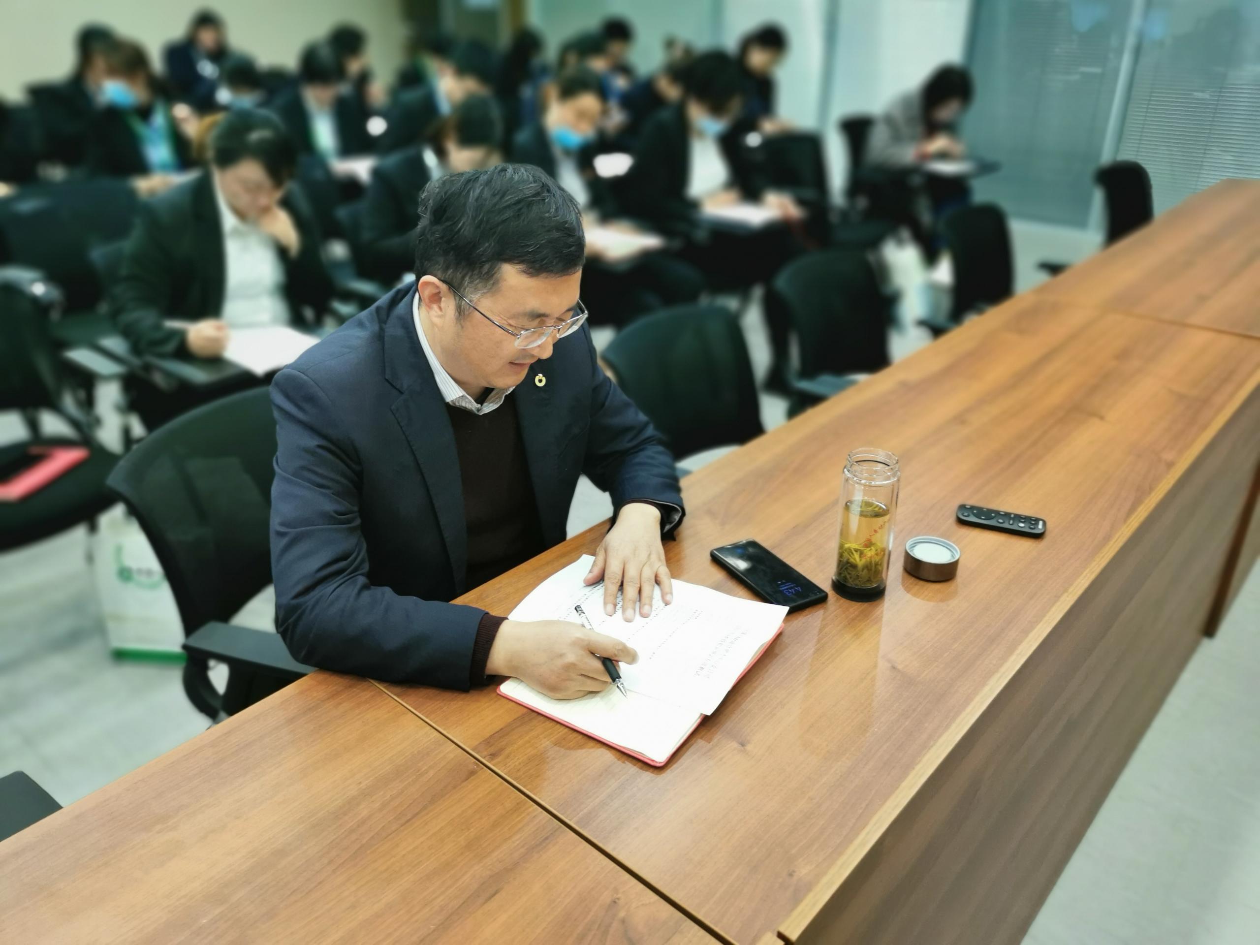 国寿财险合肥中支开展落实反洗钱三大核心义务培训