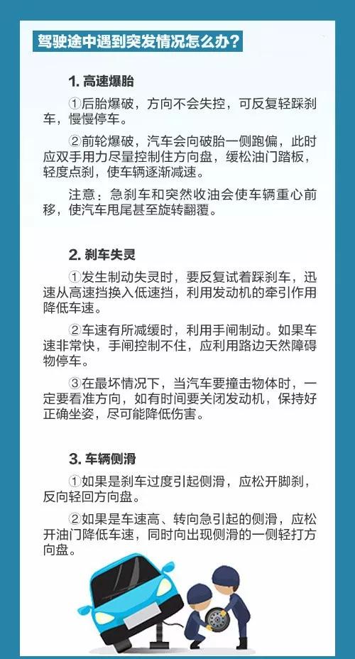 这些交通安全事项必须注意！