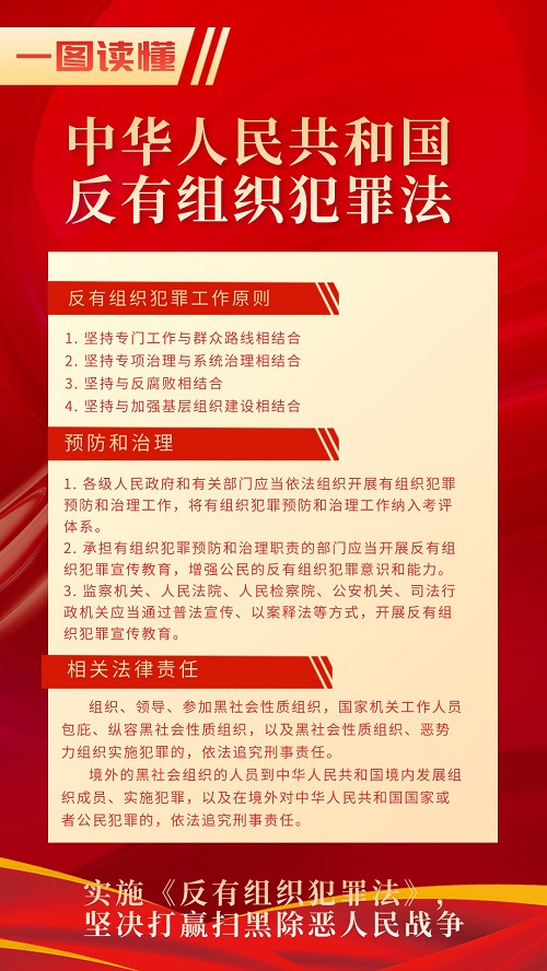 一起学习《反有组织犯罪法》