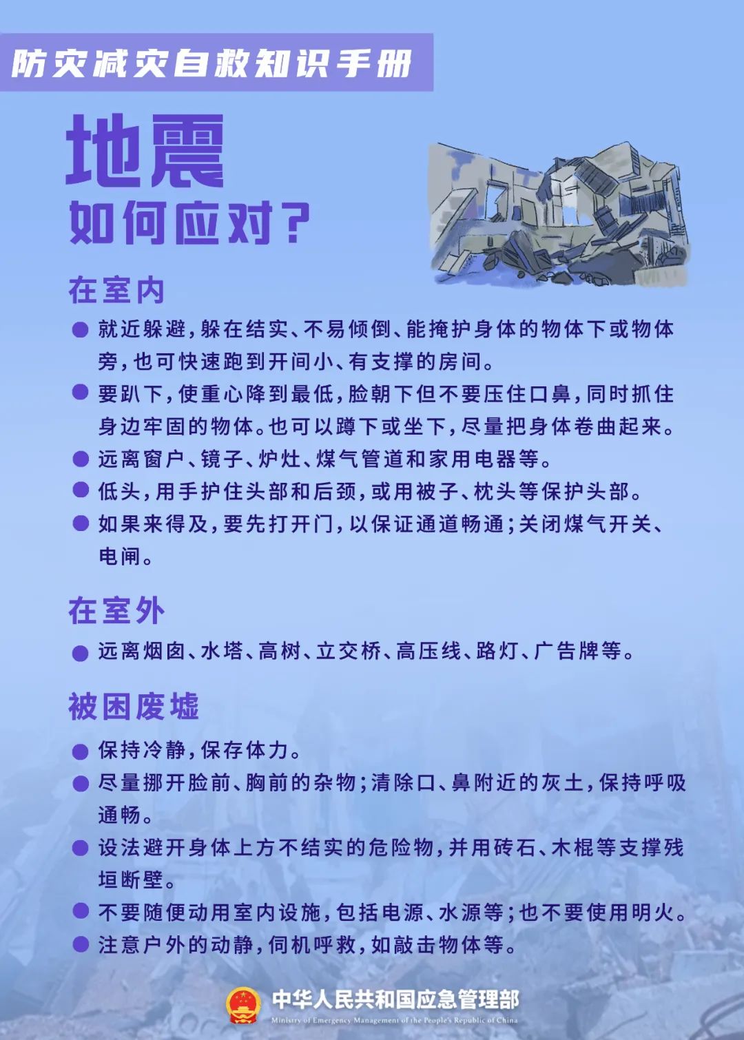 第33个国际减灾日,这些防灾减灾自救知识要掌握!