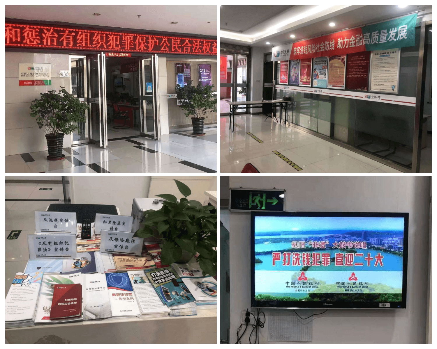 筑牢洗钱风险社会防线 助力金融高质量发展 ——中荷人寿安徽省分公司巢湖支公司开展反洗钱集中宣传月活动