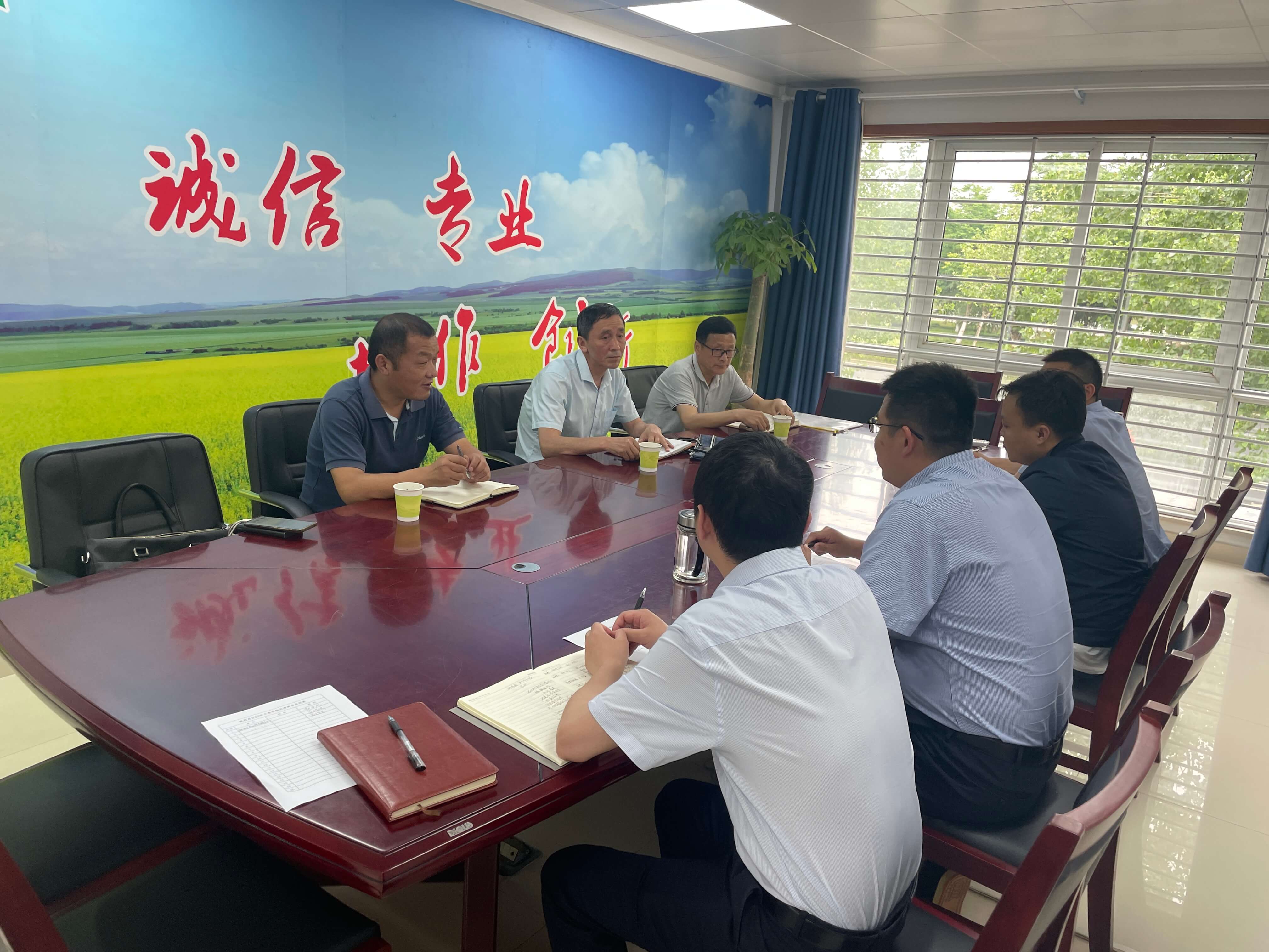 国元保险肥西县2023年午季作物灾情会商会