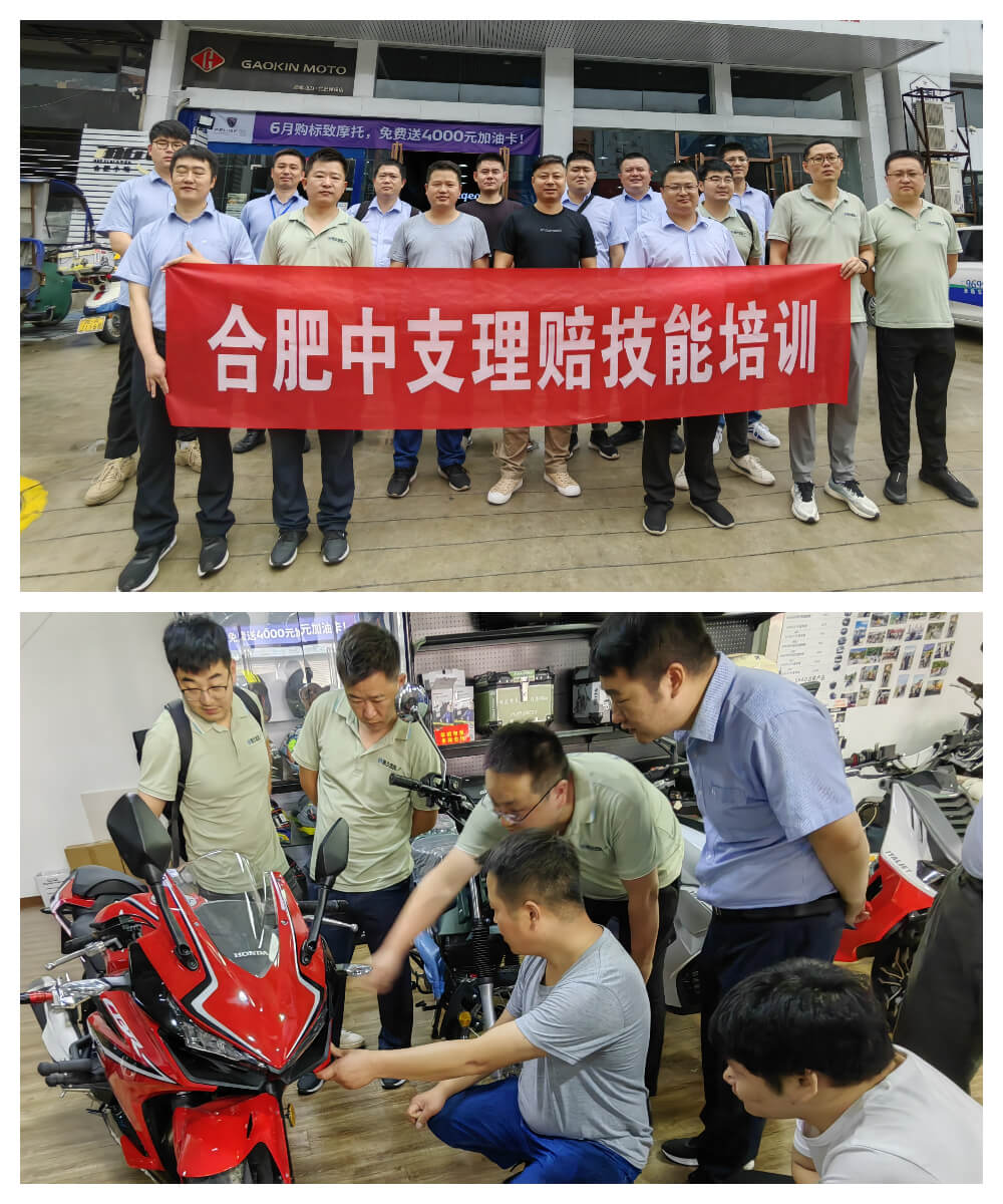 强化专业能力 完善队伍建设 ——国元保险合肥中支理赔部举办摩托车定损技能专项培训