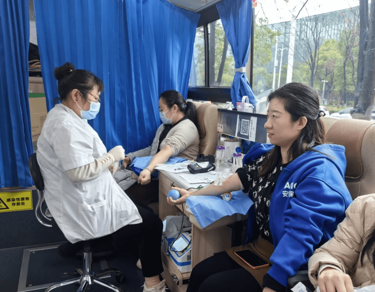 安诚保险安徽分公司积极开展无偿献血活动