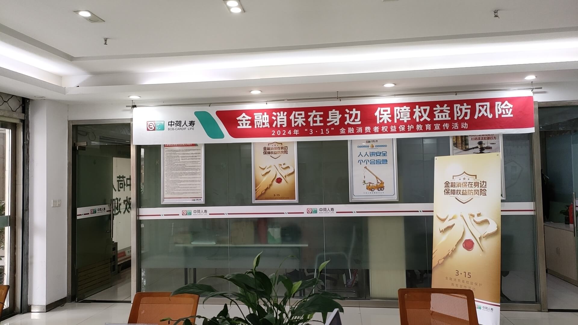 中荷人寿巢湖支公司开展2024年“3·15”金融消费者权益保护教育宣传活动